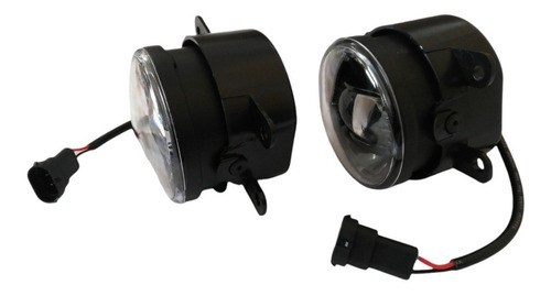 Par Faros Auxiliares Niebla Led Sl Renault Megane 2008 2009 Foto 9