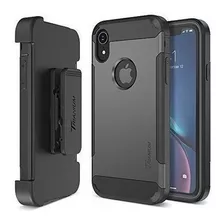 Funda De Trianio Diseñado Para iPhone XR Serie Con Clip De 