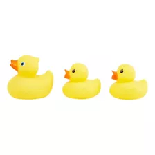 Set Patitos De Hule Bañera 3 Pack Juguete Pato 