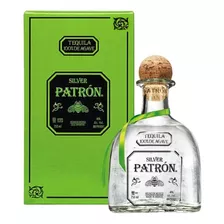 Tequila Patron Silver 1l C/estuche + Regalo: Bandera Mexico
