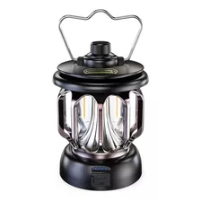 Linterna Farol Led Recargable Retro Portatil Camping Deco