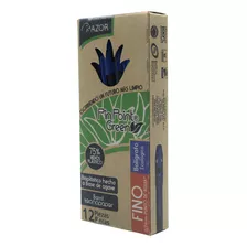 Boligrafo Azor Pinpoint Green 0.7 Mm Bioplastico Agave 12 Pz