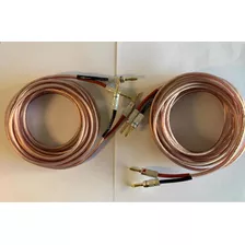 Cables Para Parlantes Kabeldirekt De 2,7 M Con Bananas Hi Fi