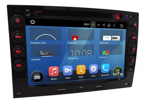 Estereo Dvd Gps Renault Megane Ii 2004-2009 Touch Hd Radio Foto 2