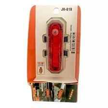 Luz De Bicicleta Volcano Recargable Usb Trasera 5 Leds