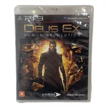 Deus Ex Human Revolution Ps3 Playstation 3 Original Lacrado