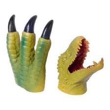 Fantoche De Mão Brinquedo Dinossauro T-rex Luva Tiranossauro