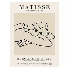 Print Matisse Impresion 50 X 40 Cm Sin Marco