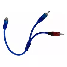 Cable Rca Derivador Y 1 Hembra 2 Macho Para Potencias 30cm