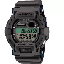 Relógio Casio G-shock Gd-350-8dr Cor Da Correia Cinza-escuro Cor Do Bisel Cinza-escuro Cor Do Fundo Bege