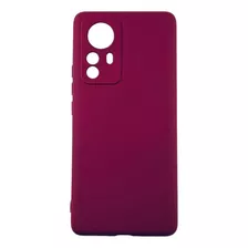 Case Capinha Silicone Premium Para Xiaomi Mi 12t / 12t Pro Cor Red Rose