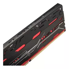 Memoria Avexir Ddr4 16gb 2800mhz Blit Series Led Red Gamer