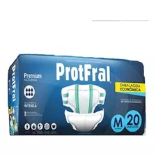 Fralda Geriátrica Protfral Premium Noturna - 20 Unidades