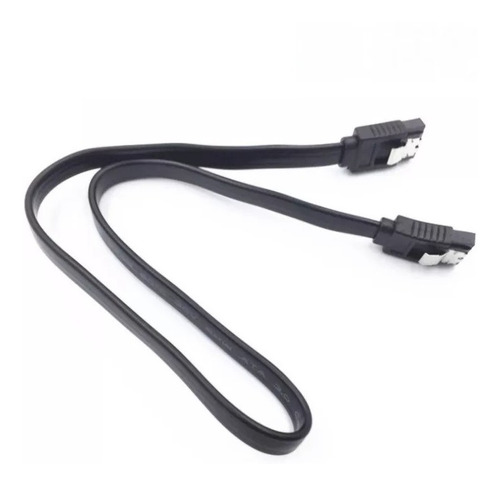 Cable Datos Sata 3.0 6gbps  Negro 40cm Hdd Hembra Hembra