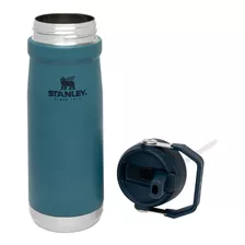 Botella Jarra Térmica Stanley Flip Straw Color Azul Marino