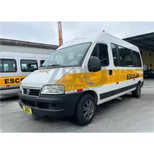 Van Fiat Ducato 2013 Escolar 28 Lugares Ônibus Teto Alto