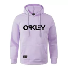 Moletom Masculino Oakley Logo Escrito Casaco De Frio Capuz