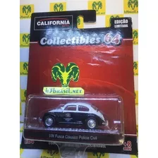 Bx31 Califórnia Toys Vw Fusca Clássico Polícia Civil H3br