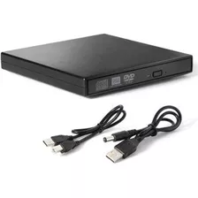 Unidad Quemadora Externa Slim, Cd, Dvd-rw Portable Usb 2.0