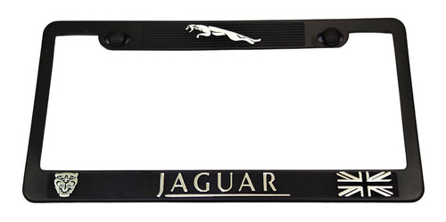 Porta Placas Jaguar Cubre Pijas Auto Kit #38 Foto 2