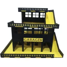 Garagem Para Carrinhos Hot Whells Mdf Pintado / Montado