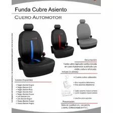 Funda Cubre Asiento Cuero Automotor Mkr Nissan Versa