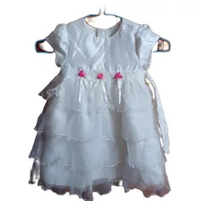 Vestido Para Bebés De 24 Meses Youngland. Ideal Para Bautizo