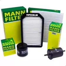 Kit De Filtros Mann Para Hyundai Hb20/s Hb20x 1.6 16v Flex