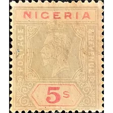 Nigeria, Sello Sc 10 Rey Jorge V 5sch 1914 Nuevo L17962