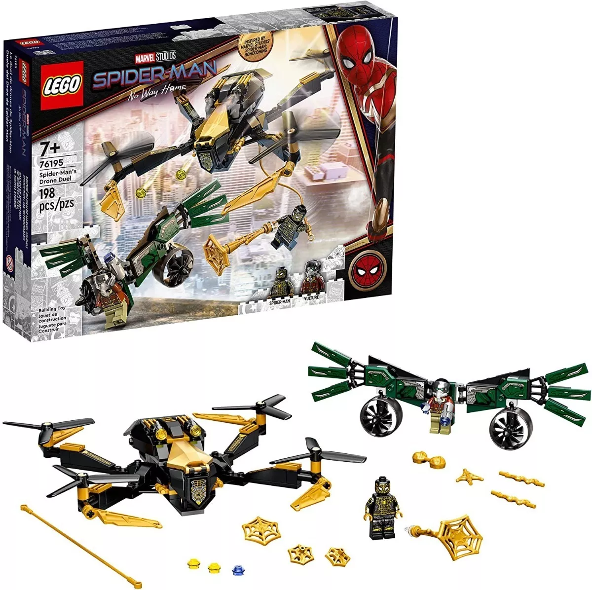 Lego® 76195 Marvel Studios Duelo Del Dron De Spider-man