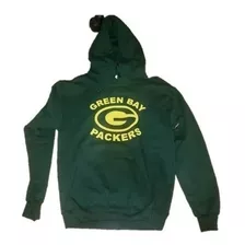 Sudadera Green Bay Packers Nfl Hoodie Capucha Cangurera