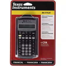 Calculadora Financiera Avanzada De Texas Instruments Ba Ii P