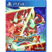 Mega Man Zero/zx Legacy Collection Ps4 Mídia Física