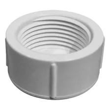 Cap Tampão Pvc Roscável Branco De 1/2'' (20mm)