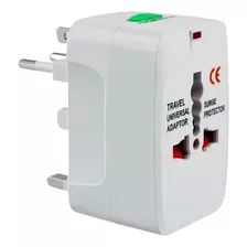 Adaptador Tomada Universal Internacional Uk Eua Europa Asia Bivolt