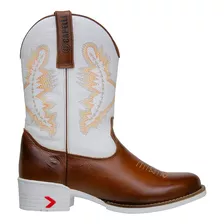 Bota Texana Country Rodeio Couro Legitimo Montaria 4country 