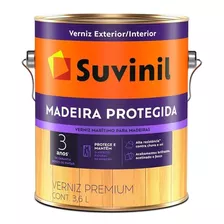 Verniz Maritimo Suvinil Madeira Protegida Brilhante 3,6l Gl