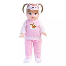 Boneca Hora Da Soneca Raposa Pijama E Com Acessórios