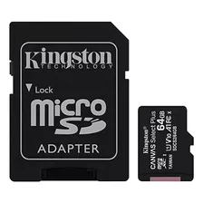 Cartão De Memória Sd 64gb Kingston Sdcs2 C10