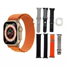 Smartwatch Relogio Inteligente Serie Ultra Pro + Pulseiras