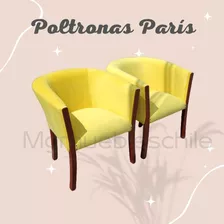 2 Poltronas Paris Sitial Sillon