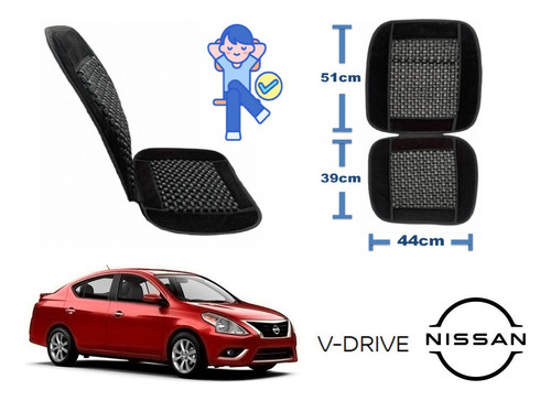 Respaldo + Cubre Volante Nissan Versa V-drive 2020 A 2024 Foto 4