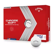 Pelotas Callaway Chrome Soft 20 Triple Track | Color Blanco