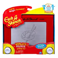 Etch A Sketch Juguete De Dibujo Clasico Con Pantalla Magica,