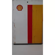 Letrero Antiguo Shell # 5 , Raya Vertical