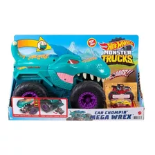 Monster Trucks Hot Wheels Mega Wrex Devorador De Autos