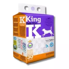 Kit C/ 2 Tapetes Higiênico King Pads Slim 60x55 Cachorro Cão