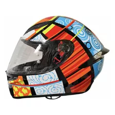 Casco Agv K1 Top Elements Incluye Pinlock 70 Talla Xl