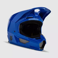 Casco Moto V Core Azul Fox