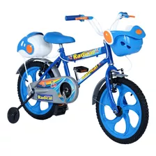 Bicicleta Aro 16 Infantil Azul Jumbobaby